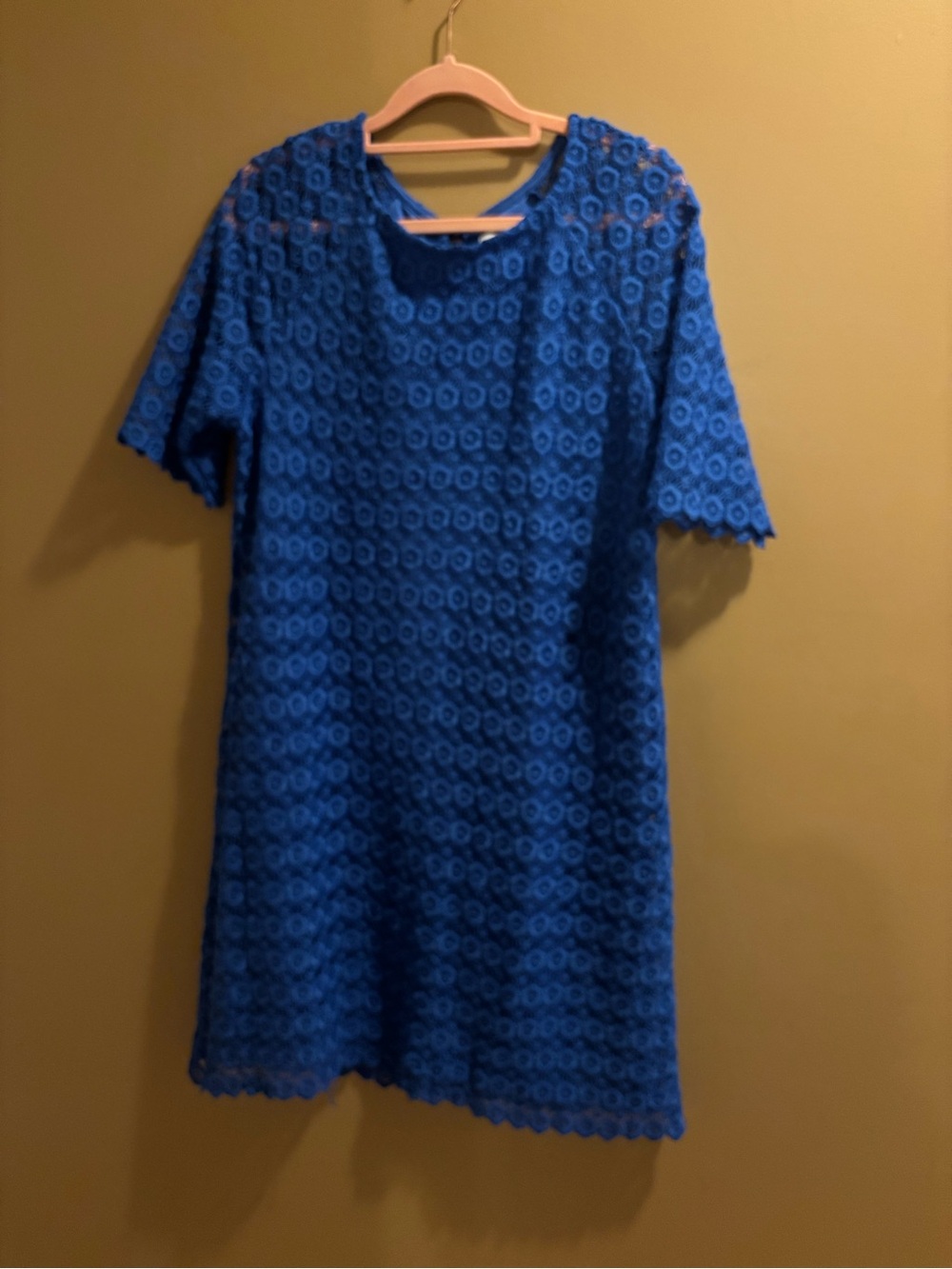 Cato Royal Blue Lace Midi Dress